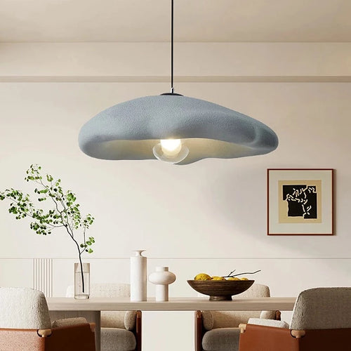 Lustre japonais wabi-sabi led - vue 4 sur 10