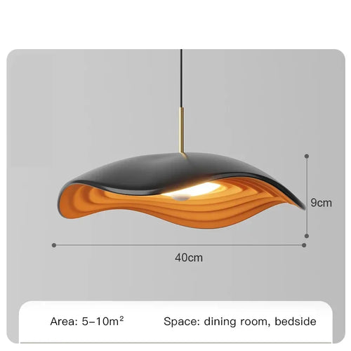 Italy Valentina Suspension Light Resin Pendant Lamp Celing Chandelier Hanging For Dining Room Kitchen Bar Bedroom Indoor - vue 9 sur 14