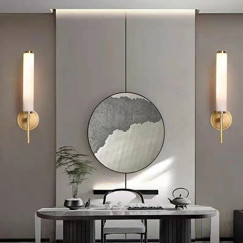 Applique murale LED en marbre naturel - vue 3 sur 7