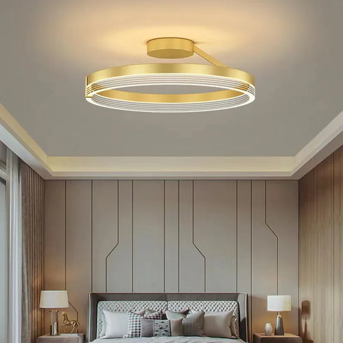 lustre led moderne pour décoration intérieure luminaire plafond - vue 3 sur 12