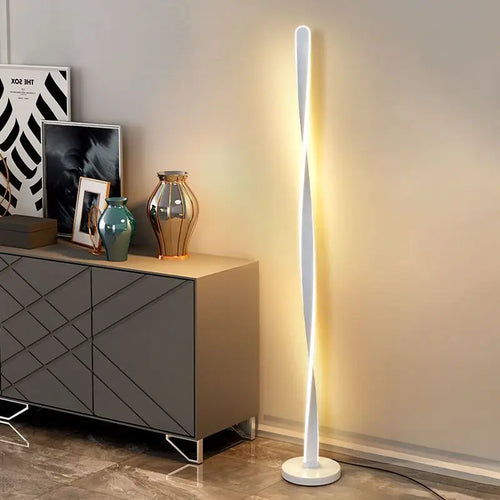 lampadaire rotatif créatif avec éclairage led super lumineux - vue 3 sur 10