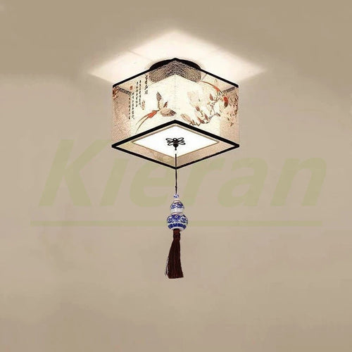 plafonnier led moderne simple lotus oiseau pour hôtel ktv - vue 23 sur 30