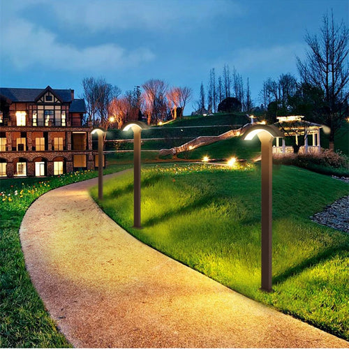 lampe led extérieure moderne pour jardin et cour - vue 4 sur 5