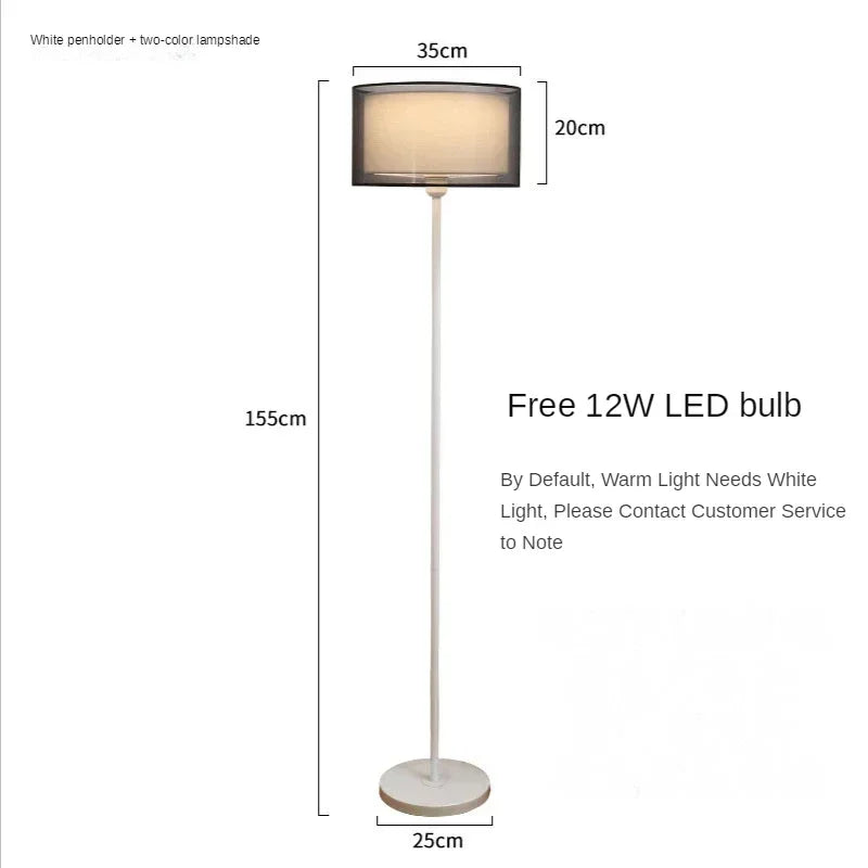 lampadaire nordique créatif design moderne pour intérieur lumineux - vue 13 sur 14