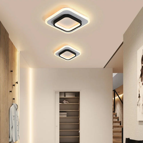 plafonnier led moderne design nordique éclairage créatif unique - vue 5 sur 8