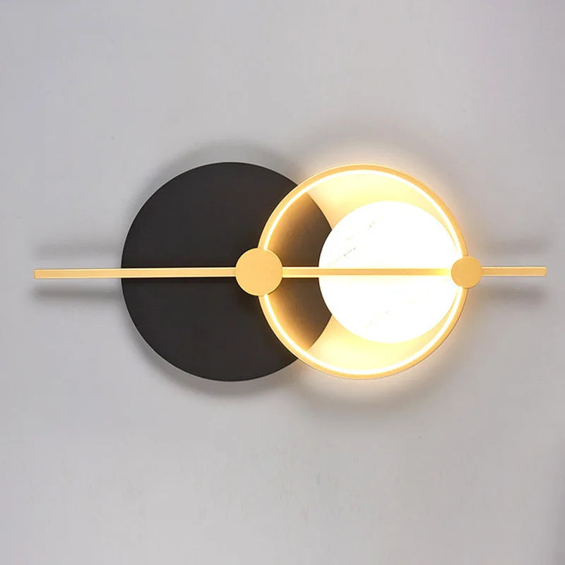 applique murale led nordique de luxe pour hôtel - vue 4 sur 9