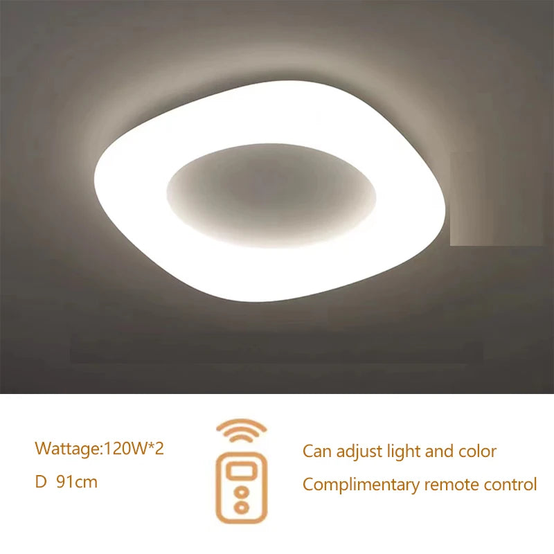 lustre led moderne intelligent pour décoration maison - vue 11 sur 18