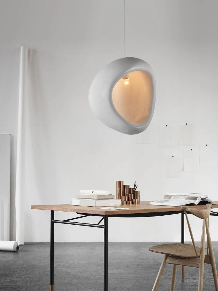 suspension style nordique wabi sabi pour restaurant et bar - vue 4 sur 9