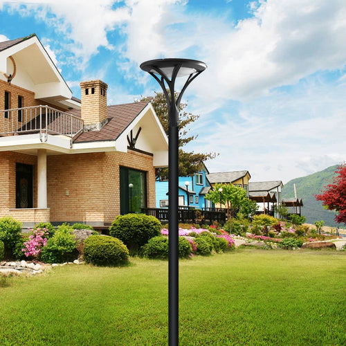 lampadaire moderne à éclairage led pour jardin - vue 2 sur 6