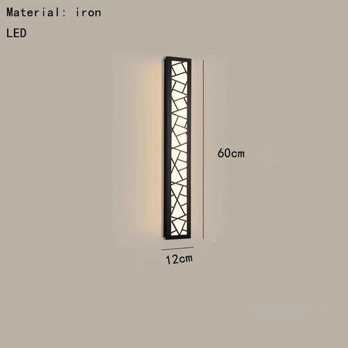 applique murale led style chinois lumière chaude pour intérieur élégant
