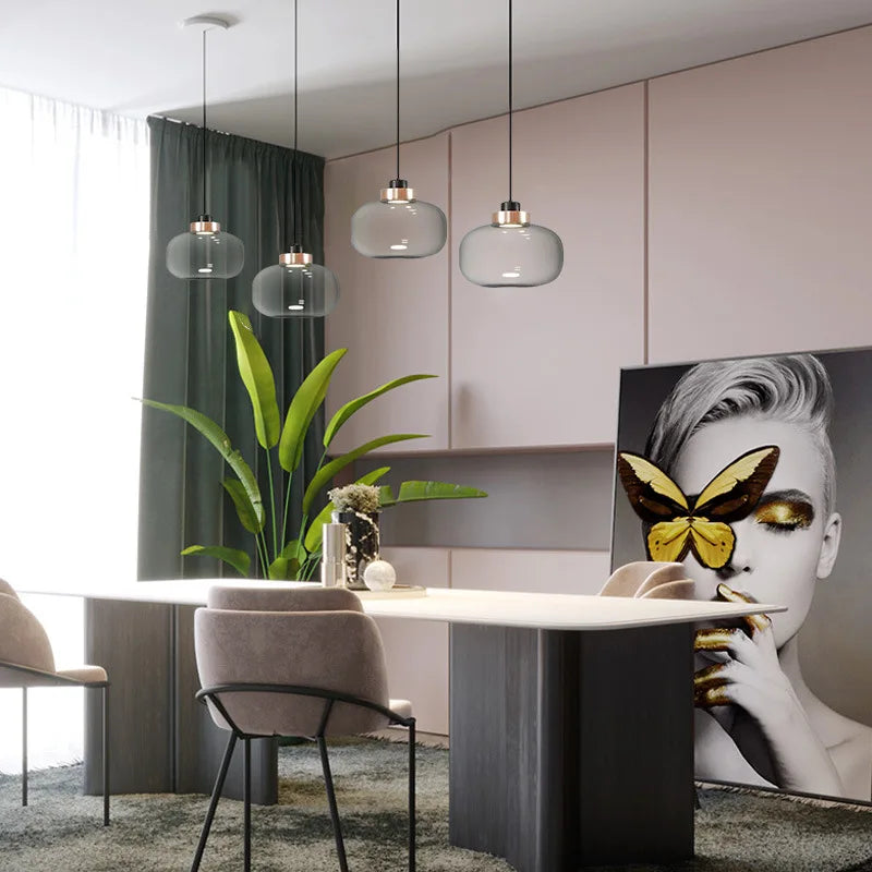 Suspension led moderne nordique - vue 3 sur 8