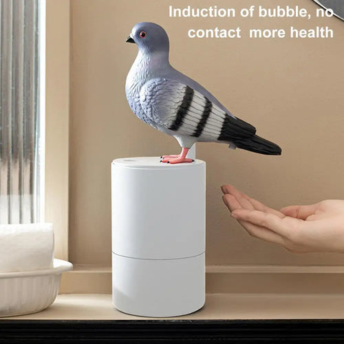 distributeur de savon pigeon automatique sans contact en mousse hygiénique - vue 3 sur 8