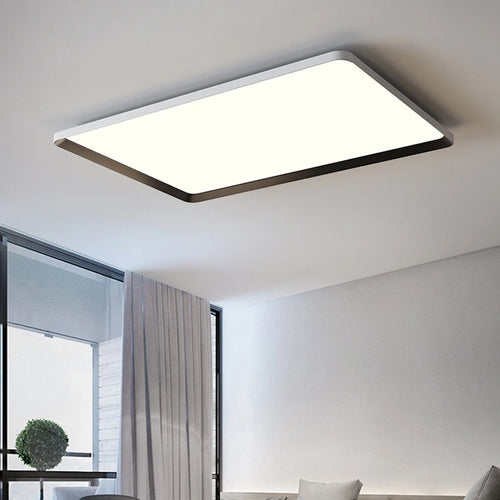 plafonnier led rond ultra-mince moderne sans protection stroboscopique - vue 3 sur 11