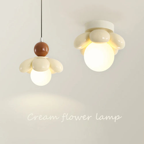 lustre suspension moderne en forme de fleur pour restaurant - vue 3 sur 7