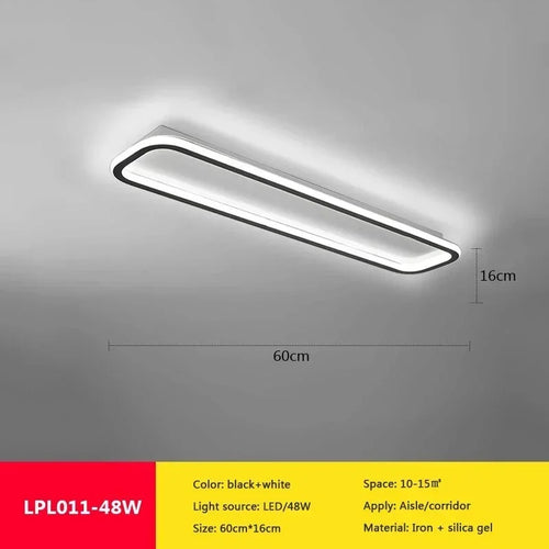 lustre moderne à leds avec télécommande et lumière variable