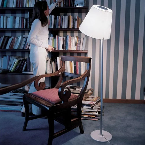 lampadaire design italien à led réglable moderne - vue 4 sur 7