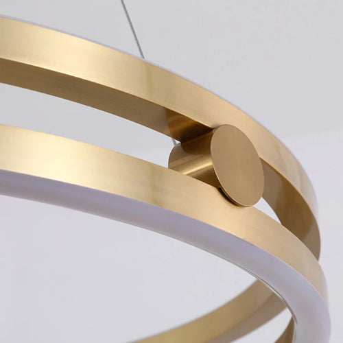 lustre circulaire moderne pour décoration intérieure créative et élégante - vue 7 sur 15
