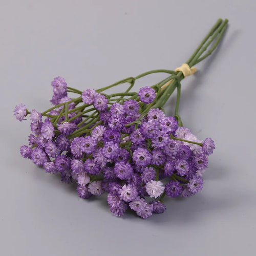 bouquet de gypsophile artificielle pour mariage et décoration créative - vue 8 sur 8