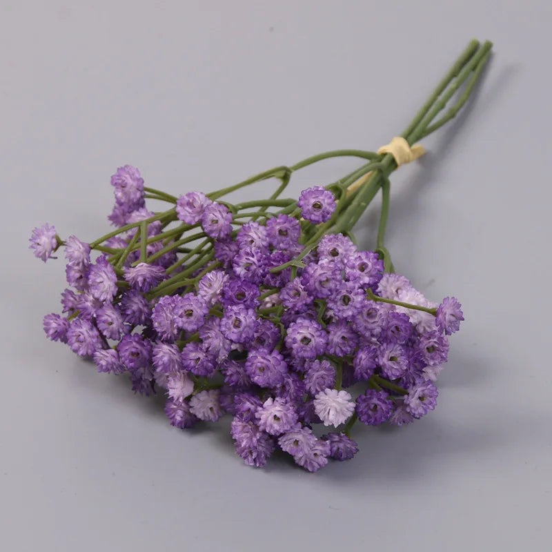 bouquet de gypsophile artificielle pour mariage et décoration créative - vue 7 sur 8