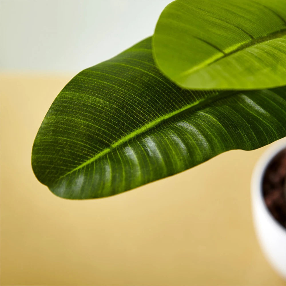 palmier tropical artificiel en pot pour décoration intérieure et extérieure - vue 5 sur 9