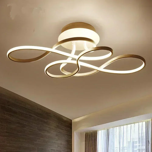 plafonnier moderne led pour décoration intérieure élégante et lumineuse - vue 5 sur 12