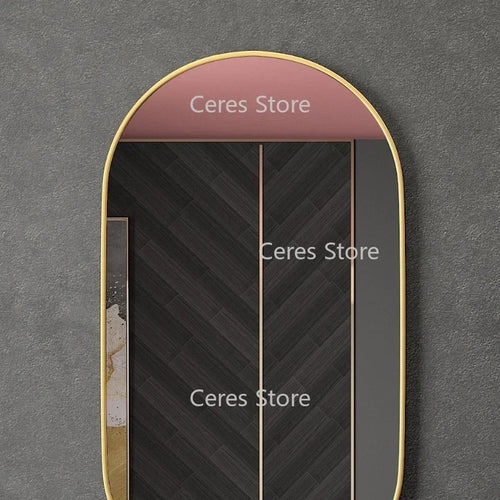 miroir décoratif suspendu pour salle de bain et maquillage - vue 3 sur 8