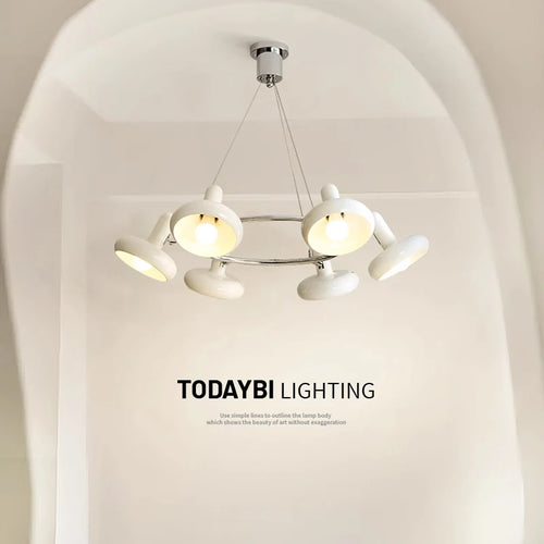 lustre bauhaus led suspendu pour table à manger - vue 4 sur 8