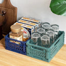 caisse de rangement pliable empilable pour la maison