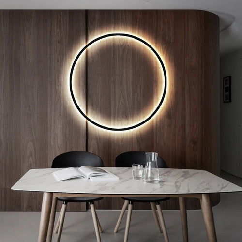 applique murale moderne à intensité variable avec prise usb - vue 3 sur 14
