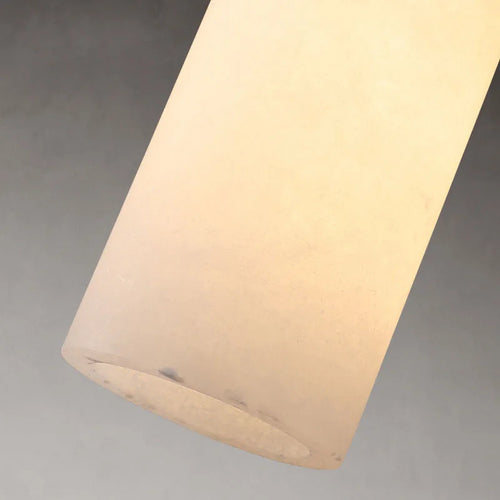 suspension en marbre naturel et cuivre pour intérieur - vue 7 sur 8