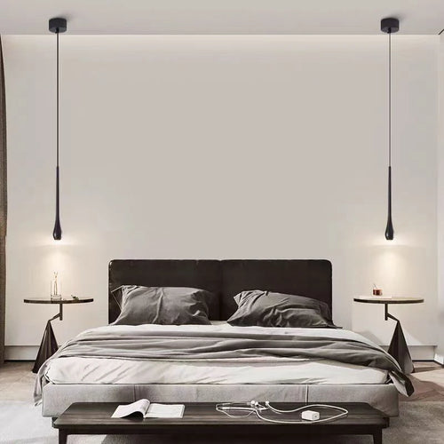 plafonnier led minimaliste 3 éclairages intensité variable - vue 3 sur 8