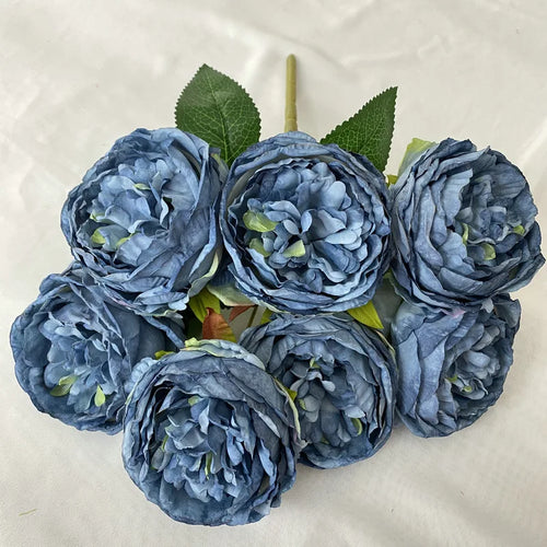 bouquet de roses artificielles décoratif pour mariage et événements - vue 10 sur 16