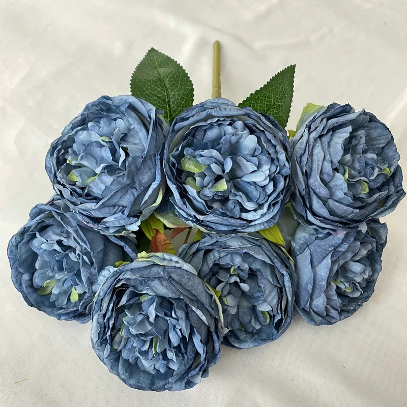 bouquet de roses artificielles décoratif pour mariage et événements - vue 9 sur 16