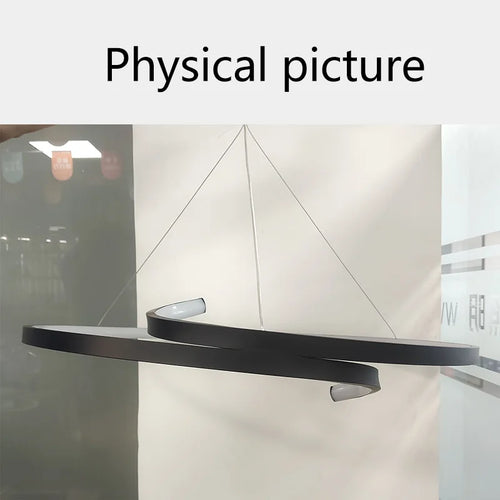 suspension moderne led pour éclairage intérieur et décoration - vue 5 sur 11