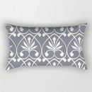 housse de coussin géométrique grise décorative pour chambre ou salon