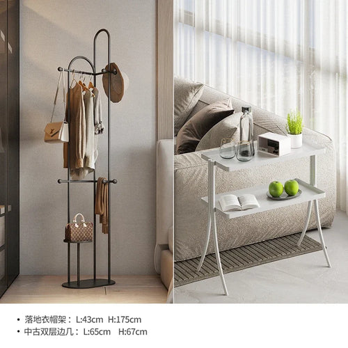etagère industrielle pour vêtements chapeaux et chaussures peu encombrante - vue 27 sur 27
