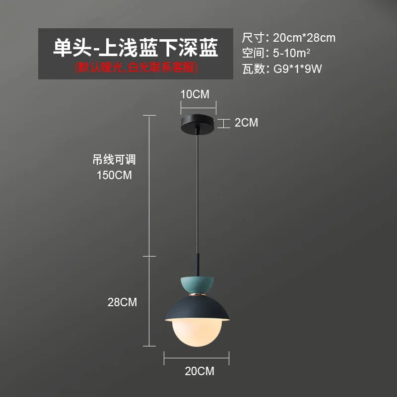lampe de chevet moderne nordique créative pour décoration intérieure - vue 14 sur 26