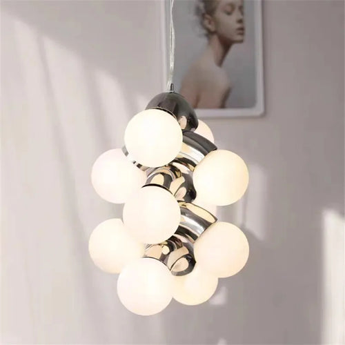 suspension grape shape design verre pour restaurant ou boutique - vue 2 sur 11
