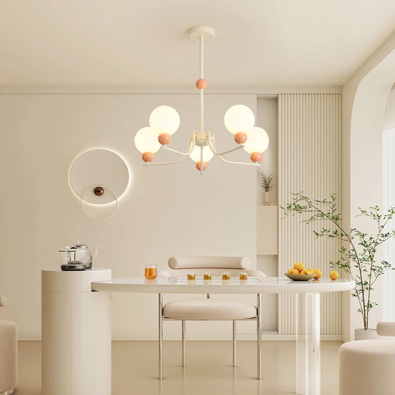 suspension led modernes forme ronde luminaires intérieurs - vue 3 sur 8