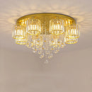 plafonnier led moderne à intensité variable pour intérieur