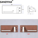applique moderne sandyha avec chargeur sans fil et éclairages de nuit