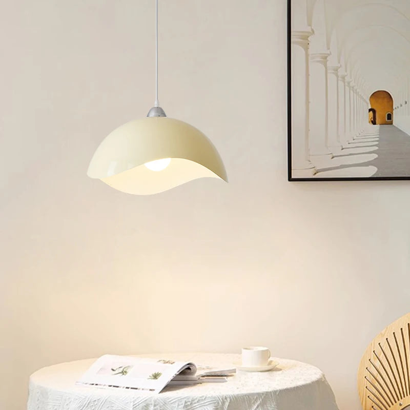 lustre led simple pour décoration intérieure nordique élégante - vue 4 sur 13