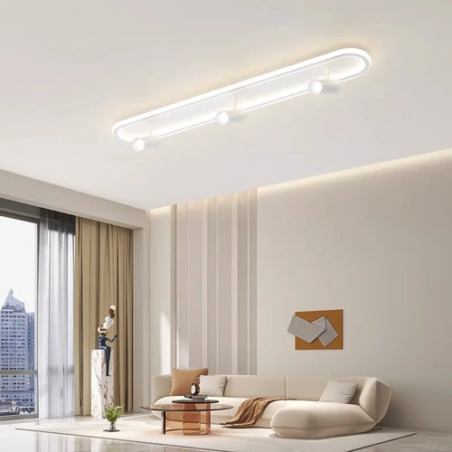 spot éclairage led intérieur déco minimaliste moderne pour lustre - vue 3 sur 18