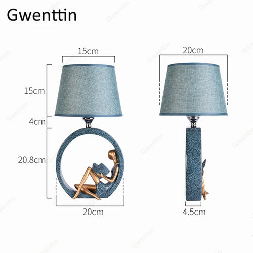 lampe de bureau nordique pour lecture et décoration intérieure - vue 7 sur 6