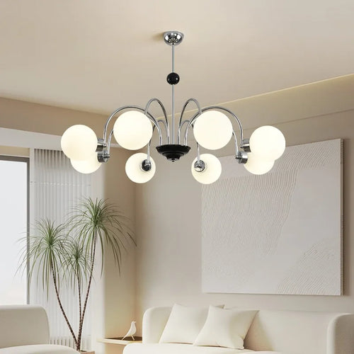 plafonnier led suspendu design nordique moderne élégant pour intérieur - vue 3 sur 15