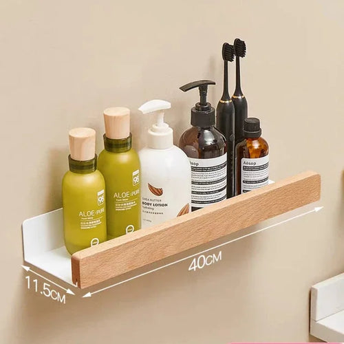 etagère murale de rangement pour salle de bain - vue 11 sur 14