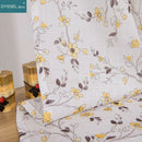 Rideau moderne rayures style europeen salon chambre
