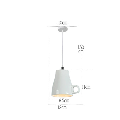 lampe suspension céramique moderne led - vue 13 sur 28