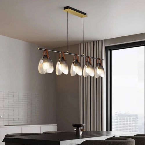 lustre décoration maison luminaire éclairage suspendu fantaisie - vue 4 sur 8