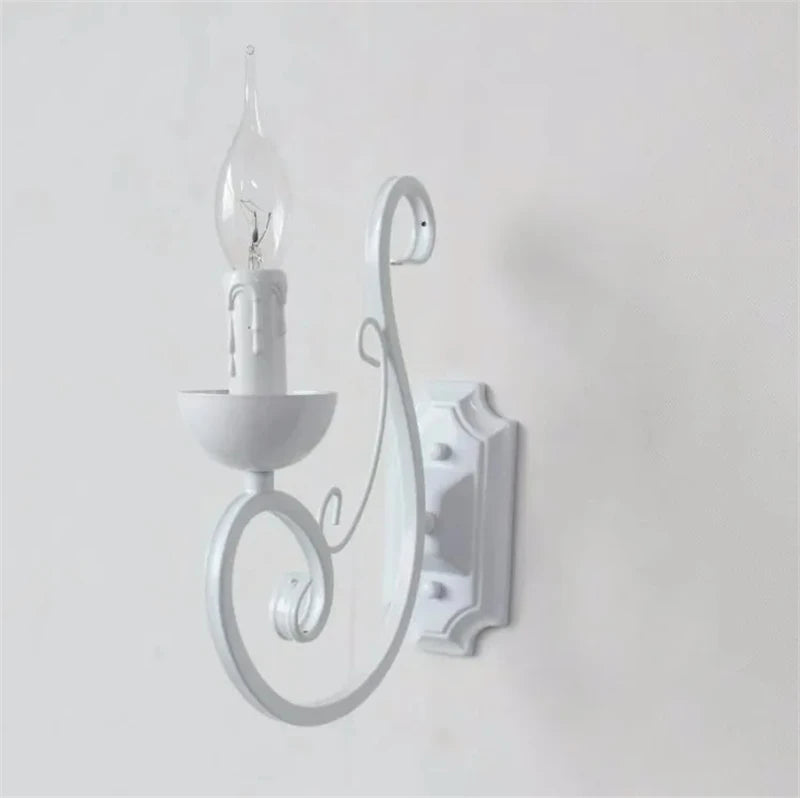 applique murale vintage en métal pour intérieur élégant - vue 2 sur 4